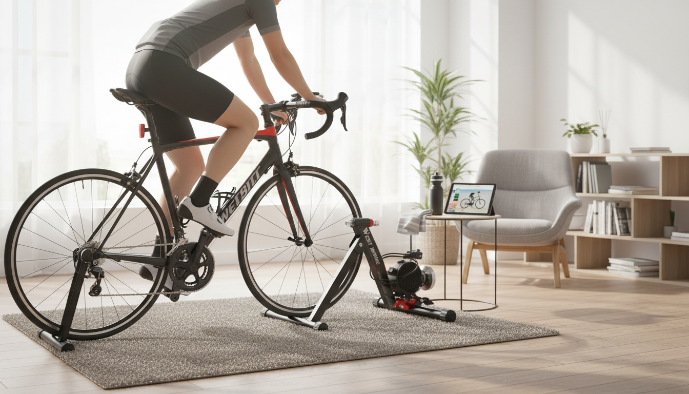 6-Level Magnetic Trainer Stand: Indoor Rides for 700C