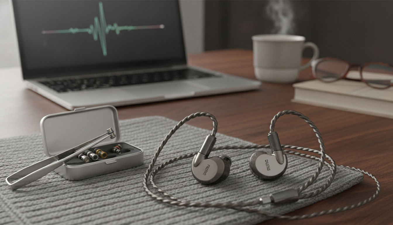Titanium Dynamic Driver IEMs: Swappable Filter Tuning