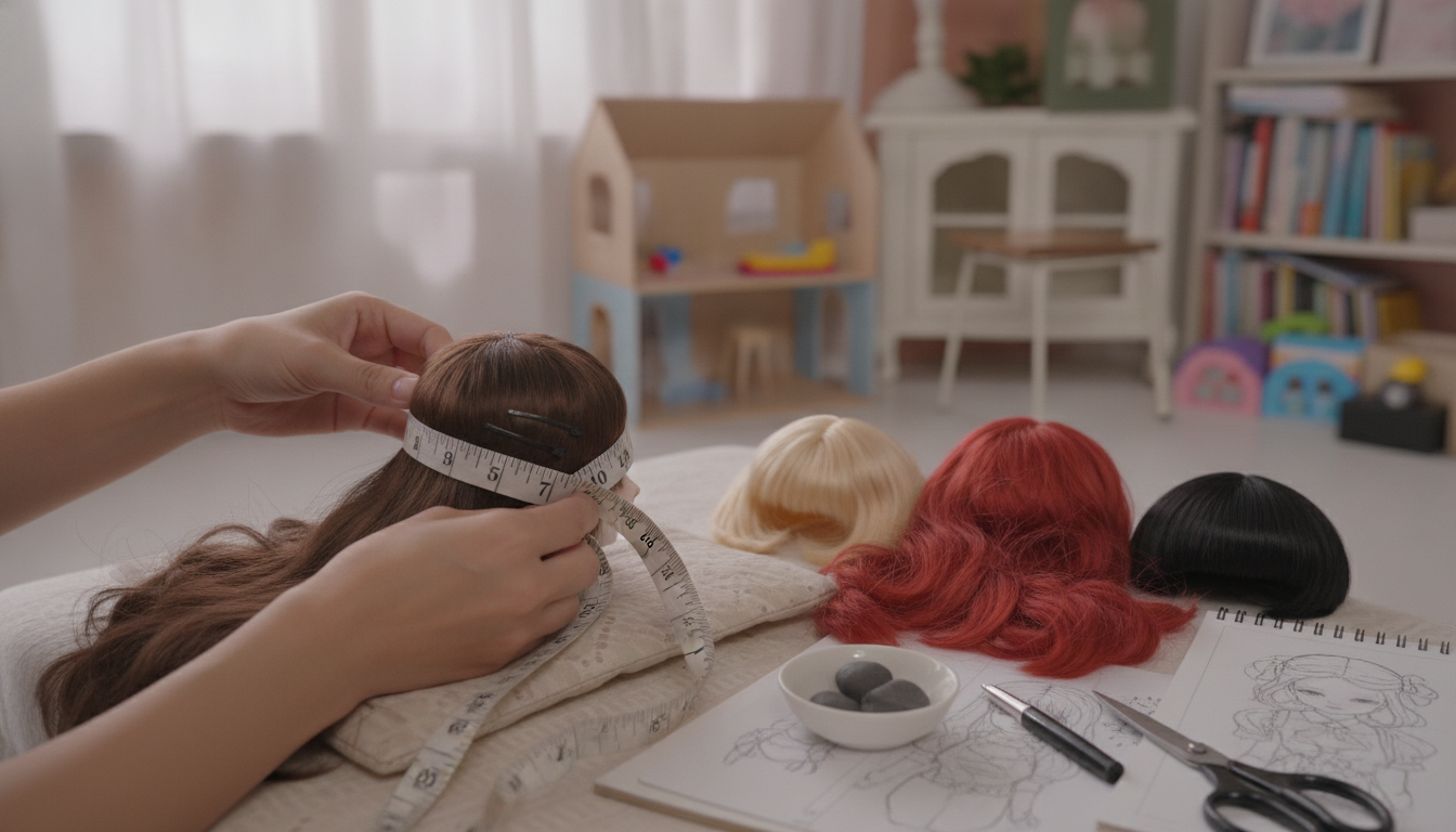 MSD (1/4) BJD Wig Size Guide: Measure Like Joan